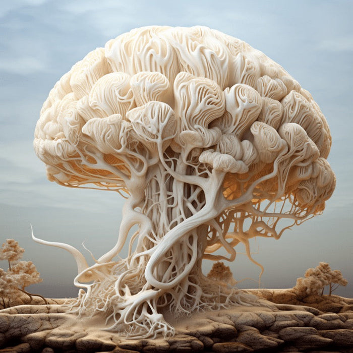 Functional Lyfe Blog, the brain booster lions mane mushroom image 